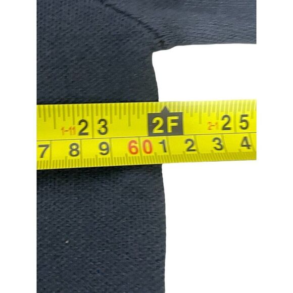 Zara Men Polo Shirt XL Gray Textured Long Sleeve Viscose Pullover 5536/310 NWT - Picture 8 of 10